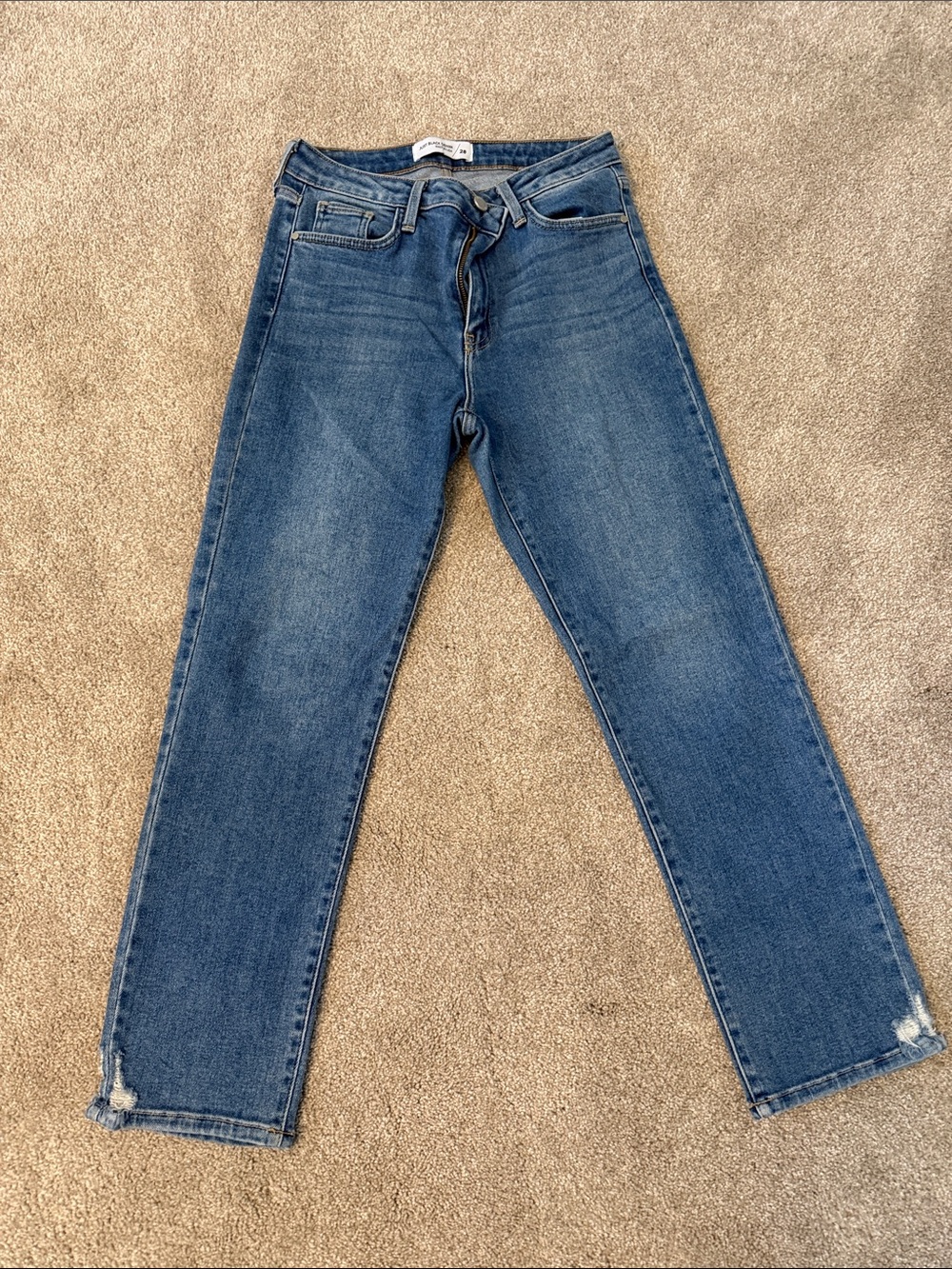 Just Black Denim- Jeans - Casual Straight Fit